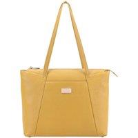 Paul Costelloe Women's Sahara Leather Shoulder Bag in Yellow