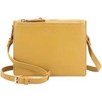 Paul Costelloe Women's Thaya Leather Cross Body Bag in Yellow