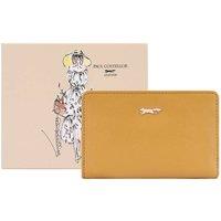 Paul Costelloe Women's Pansy Leather Purse in Mustard