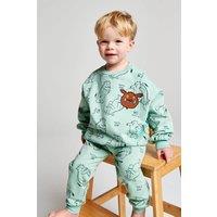 Brand Threads Gruffalo Sweatshirt & Jogger Set in Green | Size: 4-5 Years