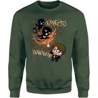 Harry Potter Kids Expecto Patronum Sweatshirt - Green | Size: Large