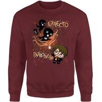 Harry Potter Kids Expecto Patronum Sweatshirt - Burgundy | Size: Medium