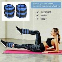 SPETLEK Ankle Wrist Leg Weights Straps Running Exercise 2KG in Blue | Size: 0-12 m