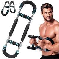 FLAVORA Adjustable Resistance Arm Chest Trainer in Black | Size: 0-12 m