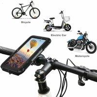 NESTLUNE 360 Bicycle Motor Bike Phone Case Mount Holder in Black | Size: 0-18 m
