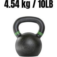 SPETLEK Cast Iron Kettlebell 10lb Flat Base Stability in Black | Size: 0-12 m