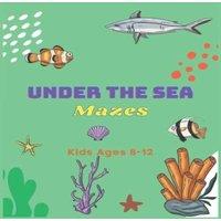 Busy Mind Authors Under The Sea Mazes For Kids 8-12: 85 Fun Fill Mazes Kids Activity