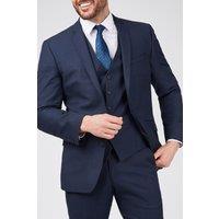 Scott Men's Pick & Pick Premier Fit Suit Jacket in Blue | Size: 42R