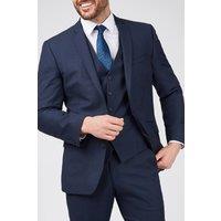 Scott Men's Pick & Pick Premier Fit Suit Jacket in Blue | Size: 44S