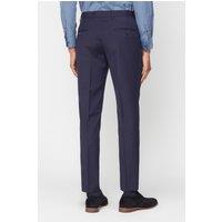 Scott Men's Tailored Suit Trousers in Dark Blue | Size: 38S