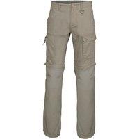 Kariban Men's Zip-off Multi-Pocket Work Trousers Pack of 2 in Beige | Size: XL