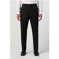 Suit Direct Everyday Occasions Men's Flat Fronted Tailored Suit Trousers in Black | Size: 30L