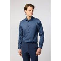 Ted Baker Men's Floral Stencil Shirt in Navy | Size: 16 inches