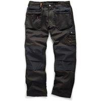 Scruffs Men's Plus Work Trousers in Black | Size: 36S