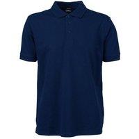 TEE JAYS Men's Luxury Stretch Short Sleeve Polo Shirt in Navy | Size: 3XL
