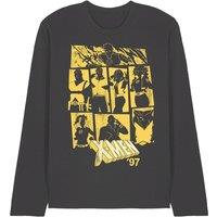 Marvel Disney Xmen '97 Xcorp Group Long Sleeve T-Shirt, Charcoal | Size: Large