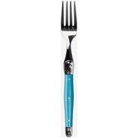 Laguiole Single Dinner Fork in Aqua