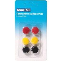 Soundlab Coloured Replacement Earphone Pads x 3 Pairs