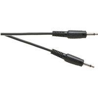 Electrovision 1.2M 3.5Mm Mono Jack Plug To 3.5Mm Mono Jack Plug Lead in Black