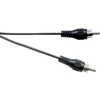 Electrovision Phono to phono screened lead for quality audio in Black