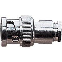 Electrovision Bnc Plug 50Ohm Nickel in Metallic Silver