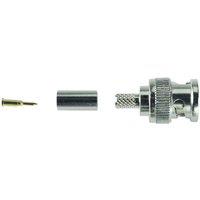 Electrovision Bnc Plug in Metallic Silver
