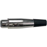 Electrovision Xlr Line Socket 3Pin Nickel in Metallic Silver