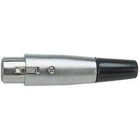 Electrovision 5Pin Xlr Line Socket in Metallic Silver