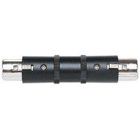 Electrovision Black XLR Female To Female Coupler