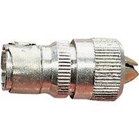 Electrovision 9.5Mm Coax Line Socket in Metallic Silver