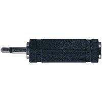 Electrovision 3.5Mm Mono Plug To 6.35Mm Mskt in Black