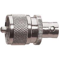 Electrovision UHF to BNC adaptor for antenna connections in Metallic Silver