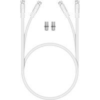 Eagle Twin Rg6 Satellite Extension Kit 5M in White
