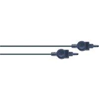 Electrovision Fibre Optic 3.5Mm PlugToPlug Audio Lead, 0.5M Length in Black