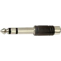 Electrovision 6.35Mm Sp To Rca Ph Socket in Black
