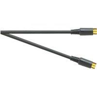 Electrovision 3M Super VHS Lead With Mini 4Pin DIN Plugs Both Ends in Black