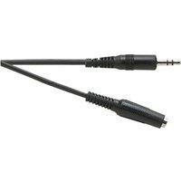 Electrovision 3.5Sjp-3.5Sjs 10M Lead 3.5Mm Stereo Jack Plug/3.5Mm Stereo Jack Socket in Black