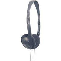 Soundlab Lightweight Stereo Computer/TV Headphones in Black