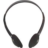 Soundlab Lightweight Stereo Computer/TV Headphones in Black