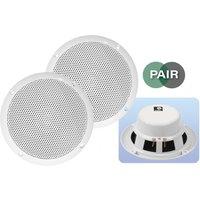EAUDIO 5" Dual Cone Speaker 80W in White