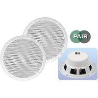 EAUDIO 5" Dual Cone Speaker 80W in White