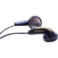 Soundlab Earphones Bulk Pack 3.5Mm Stereo Jack Plug in Black