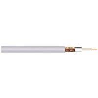 Eagle Coax Sat Tv Wht 25M in White