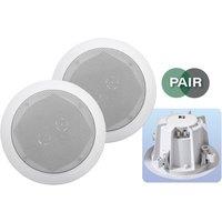 EAUDIO 5.25" 2-Way Ceiling Speaker in White