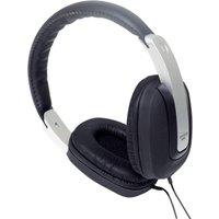 Soundlab Digital Stereo Fashion Headphones With Luxury Padded Headband in Black