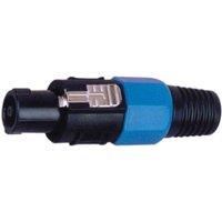 Electrovision 4-Pole Speaker Connector in Black