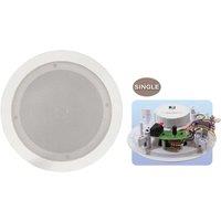 Eagle 6.5" 100V Line Ceiling Speaker in White