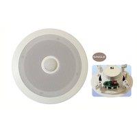EAUDIO 8" Ceiling Speaker Dir Tweet in White