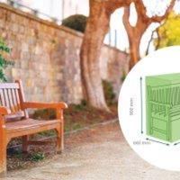 St Helens Home & Garden Water Resistant 3 Seater Bench Cover in Green