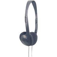 Soundlab Lightweight Stereo Computer/TV Headphones in Black